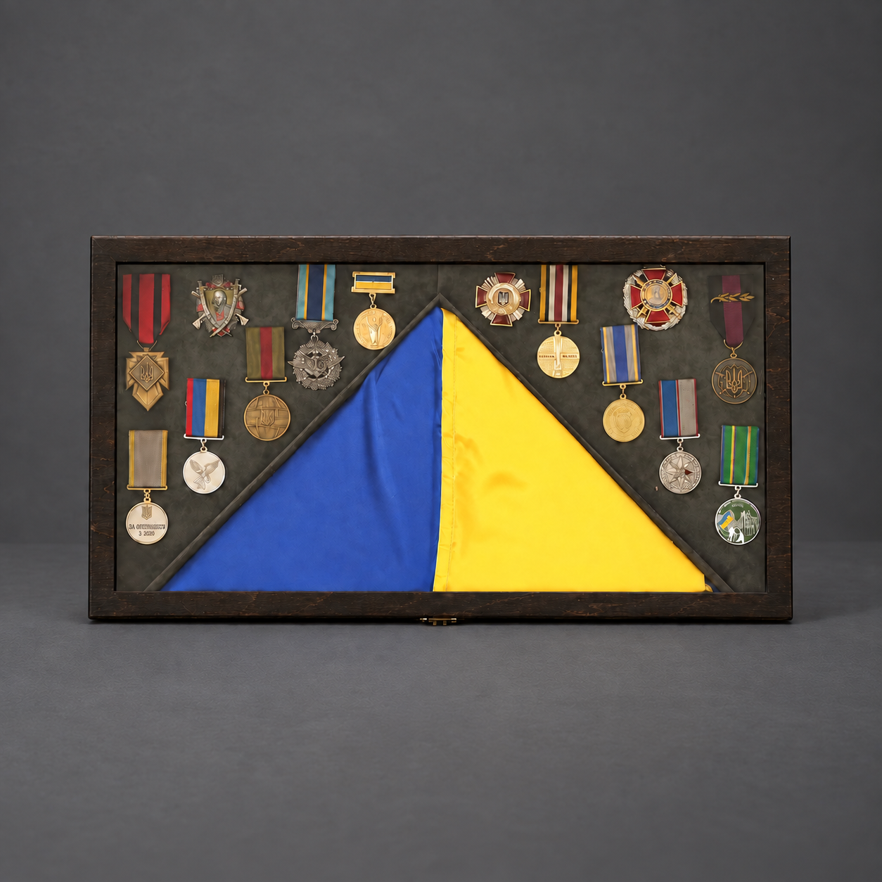 Вітрини під церемоніальний прапор