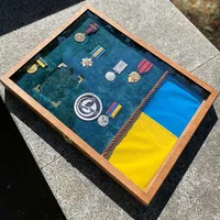 Grand Showcase for Ceremonial Flag - view 1